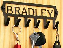 Image result for Personalized Key Hooks