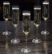 Image result for Wedding Party Champagne Flutes