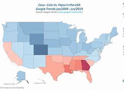 Image result for Map Coke and Pepsi