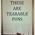 Image result for Tearable Puns