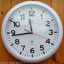 Image result for Plastic Wall Clock