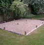 Image result for Round Timber Post Deck Framing