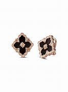 Image result for Rose Gold Button Earrings