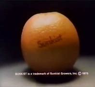 Image result for Sunkist Orange Commercial