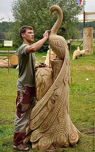 Image result for Outdoor Wood Sculpture