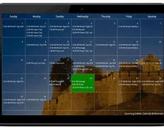 Image result for Electronic Calendar Board Room