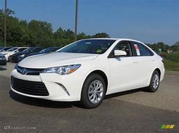 Image result for 2017 Camry White Head On