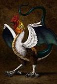 Image result for Cockatrice Mythical Creature