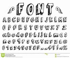 Image result for Cool Free Hand Fonts A to Z