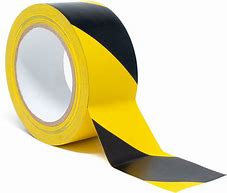 Image result for Adhesive Caution Tape Yellow and Black