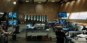 Image result for Iron Man Garage Background