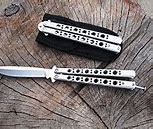 Image result for Bismuth Butterfly Knife