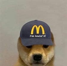 Image result for McDonald's Dog Meme