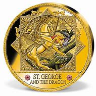 Image result for St. George and the Dragon Coin