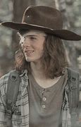 Image result for Carl Walking Dead Long Hair