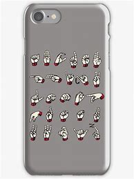 Image result for Sign Language iPhone Case and Popsocket
