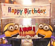 Image result for Minion Happy Birthday Clip