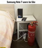 Image result for 7 Samsung Fire Joke