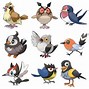 Image result for Pokemon Gen 1 Bird Evol