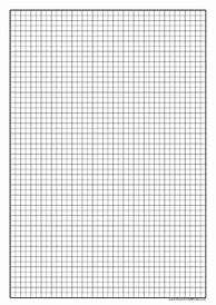 Image result for Full A4 Page 5Mm Grid