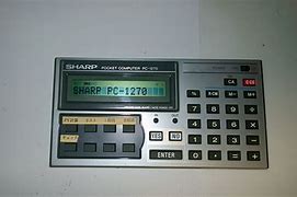 Image result for Sharp Pocket Computer PC 1270