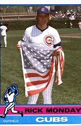 Image result for Rick Monday Cubs Jersey