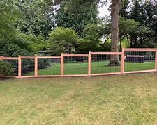 Image result for Hog Fence in Ground