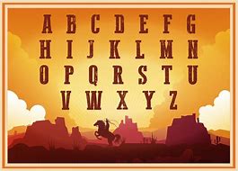 Image result for Western Alphabet Letters
