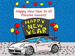 Image result for Porsche Happy New Year