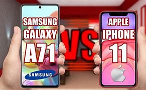 Image result for iPhone 11 vs Samsung A7