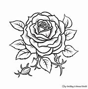Image result for Simple Rose Tattoo