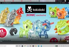 Image result for Tokidoki Sonic Toys