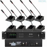 Image result for Wireless Delegate Microphone System