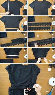 Image result for No Sew T-Shirt Refashion