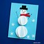 Image result for 3D Snowman Craft for Kids