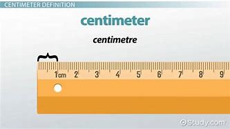Image result for Examples of One Centimeter