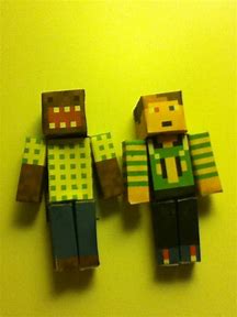 Image result for Papercraft Minecraft Game
