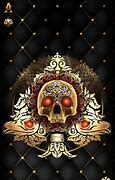 Image result for Gold Skull Drawing