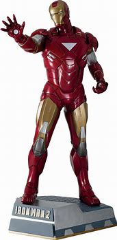 Image result for Man of Steel Iron Man Statue