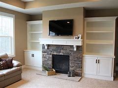 Image result for 70 Inch Electric Fireplaces with Stone