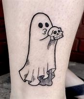 Image result for Cartoon Ghost Tattoo