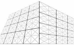 Image result for Triangular Grid Space Frame