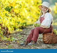 Image result for Little Girl with Grapes