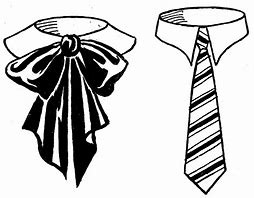 Image result for Red White Tie Line Art