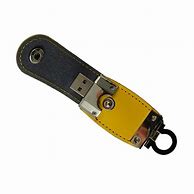 Image result for Leather USB Flash Drive Keychain