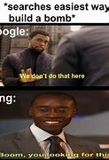 Image result for Google vs Bing Memes