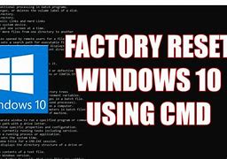 Image result for Reset Windows From Cmd