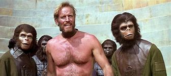 Image result for Charlton Heston Tim Burton Planet Apes