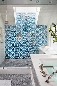 Image result for Bathroom Tile Accent Wall