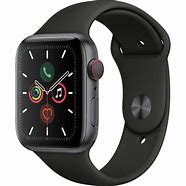 Image result for Apple Watch Series 5 40Mm Space Gray Case Black Band
